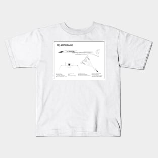 XB-70 Valkyrie Strategic Bomber - BD Kids T-Shirt